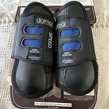 HORSEWARE DALMAR OPEN FRONTED TENDON BOOTS LIGHT SMALL £90