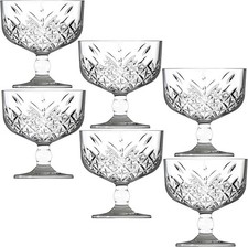 Elegant Glass Sundae Dishes