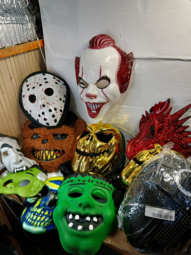 Halloween plastic full face