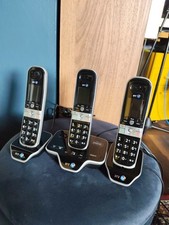 BT 8600  Cordless Phone Answer Machine TrueCall Advanced Call Blocker - Trio
