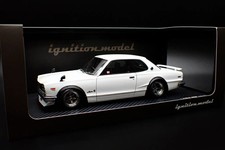Ignition Model 1/18 Nissan Skyline 2000GT-R KPGC10 White Resin IG3235