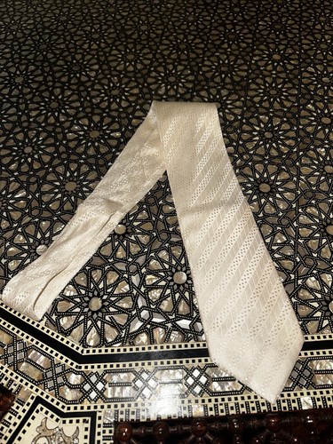 Stefano ricci tie white silk - ricci,