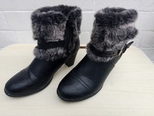 LADIES PAVERS ANKLE BOOTS WITH