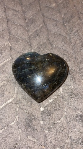 Labradorite heart crystal 90g - heart,