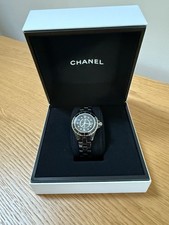 CHANEL Ceramic J12 Black 29mm H2569 Watch