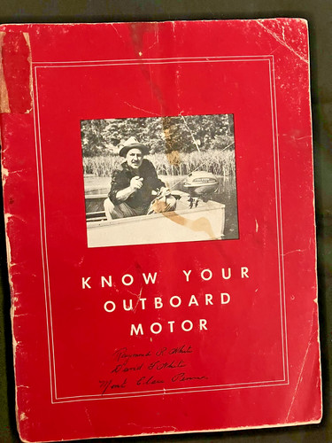 Vintage johnson outboard motor - vintage,