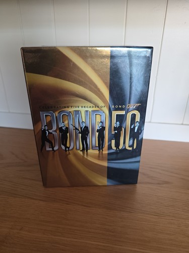 Bond boxset celebrating - bond, 50