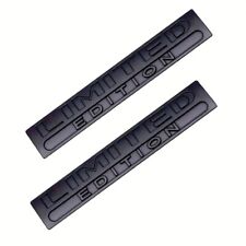 2pcs Metal limited edition Emblem Sticker Badge Sticker Decal Car limited Auto