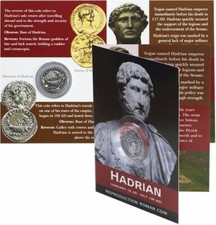 Hadrian Silver Roman Coin Pack - Denarius Reproduction