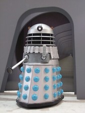 Dr who classic Dalek figure The Chase Silver/blue 5.5" BBC 1st 1965 1963 Doctor