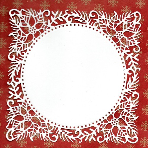 Gemini poinsettia frame - poinsettia,