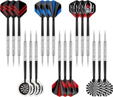 Metal Tip Darts Set, Steel Tip
