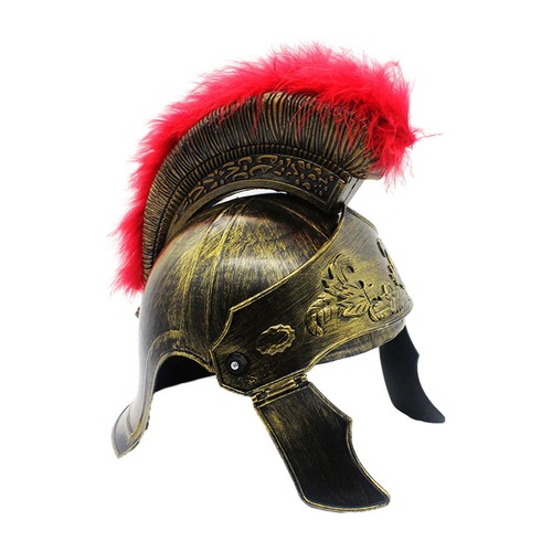 Roman helmet with plume - helmet,