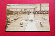 Vintage Postcard RP Dutch Garden Hampton Court
