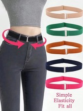 Women Invisible Black Elastic