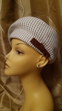Vintage Ladies Soft Fit Hat - 1960/70's - Clean with no marks - Side Bow