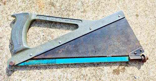 Vintage shetack metal hacksaw - vintage,
