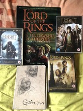 Lord Of The Ring/The Hobbit/Gollum DVD’s/Book