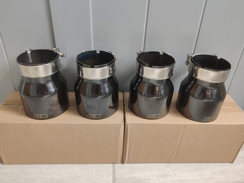 Bmw exhaust tips titanium - x,
