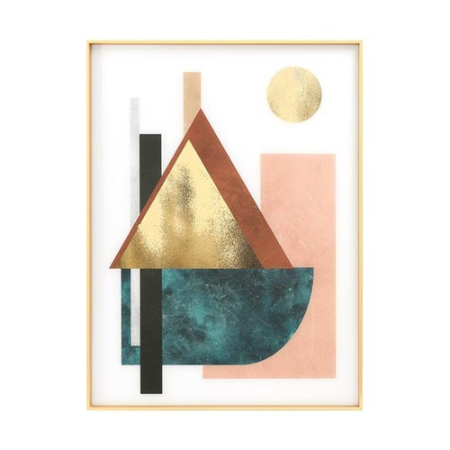 Egypt geometric framed - egypt, wall