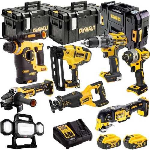 Dewalt 18v piece combo - dewalt, 8