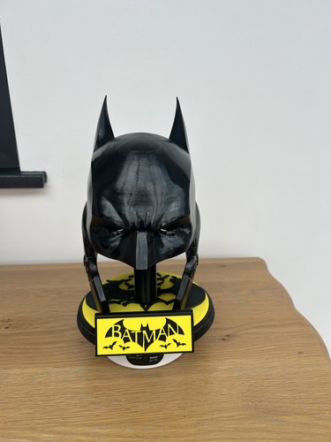 Printed batman mask and - 3d,