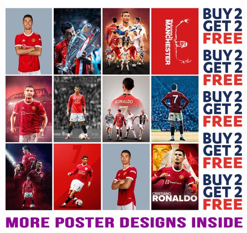 Ronaldo poster art - ronaldo, a4
