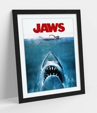 VINTAGE JAWS MOVIE POSTER -ART