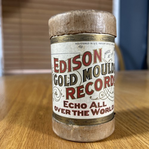 Edison cylinder record - edison,