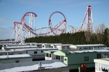 Photo 6x4 Holiday homes Ingoldmells Static caravans at Ingoldmells with t c2009