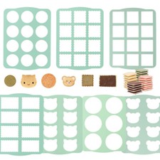 Set of 5 Cracker Mold Wafer