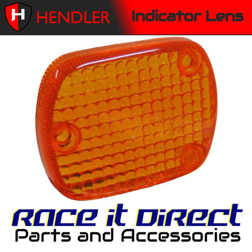 Indicator lens amber for honda - amber,