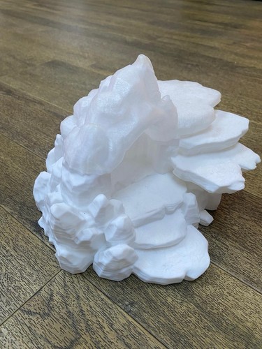 Crystal grotto 3d printed - grotto, 3d-printed