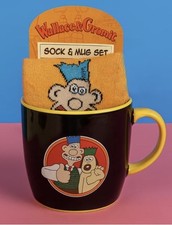 Wallace & Gromit Socks & Mug