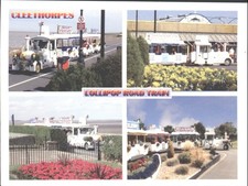 CLEETHORPES, LOLLIPOP ROAD TRAIN, Lincolnshire - Vintage POSTCARD