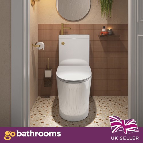 All one toilet sink with - one,