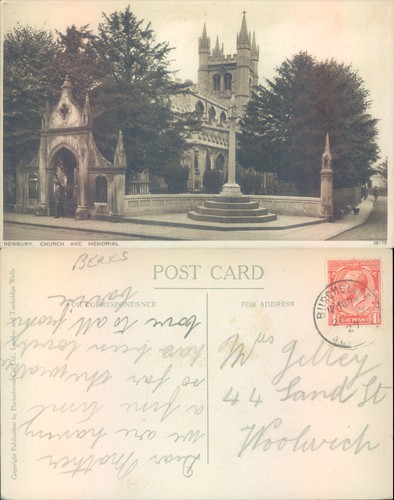 Newbury church and memorial - church,