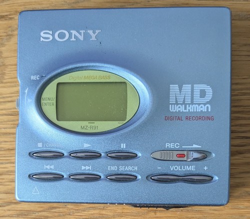 Sony r91 portable minidisc - mz-r91,