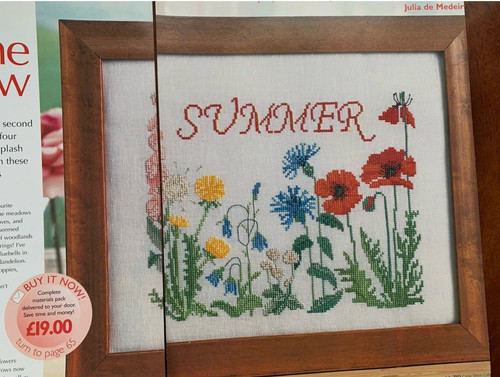 Summer poem vintage cross - summer,