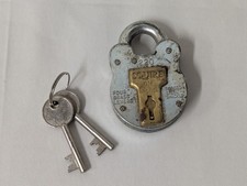 British Army Squire 220 Steel 4 Lever Padlock - Made in UK