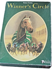 Winner circle board game - board,