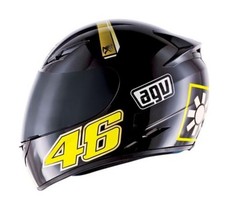 AWESOME AGV K3 ROSSI MOTO GP 2007 Jerez SWORD MOTORCYCLE Crash Helmet LARGE