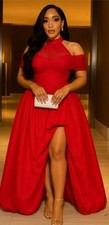 Women's Off Shoulder Hi-Low