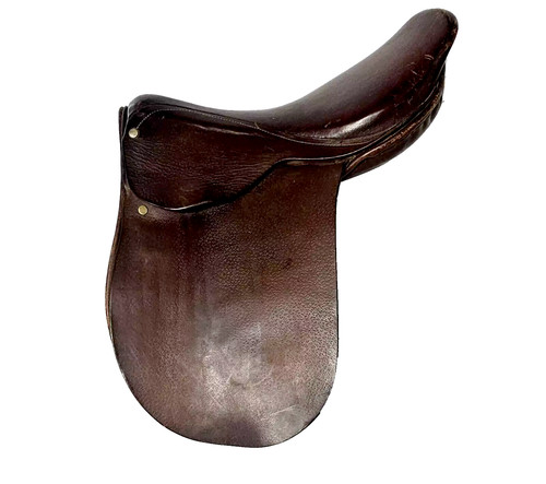Pony saddle dark brown - pony,