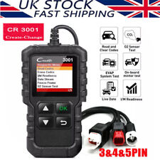 For Yamaha Motorcycle All Models 3in1 OBD2 Fault Code Scanner Diagnostic Tool UK
