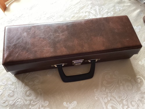 Vintage faux leather cassette - vintage,