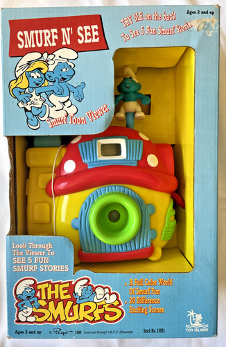 Rare smurf see toy - *rare*,