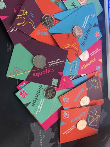 Full set olympics coins - set,