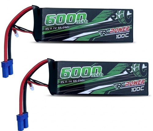 2pk 6000mah 100c - 6000mah, 3s