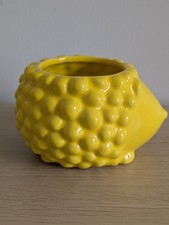 Chive Yellow Ceramic Hedgehog
